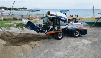 AS 3.5 Self Loading Mixer Truck in the Philippines
