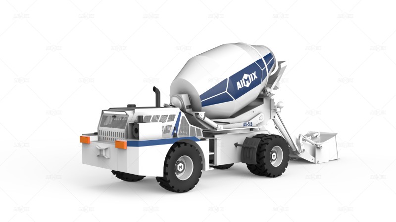 AS-5.5 Concrete Mixer - 22 cubic meters per hour