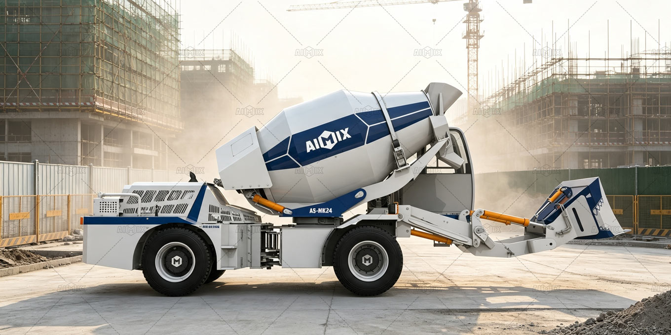 AS-MK24 Self Loading Mixer is available in Kenya, achieving higher efficiency