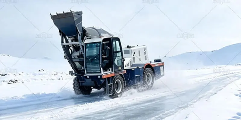 Extreme Cold Regions application of self mixer