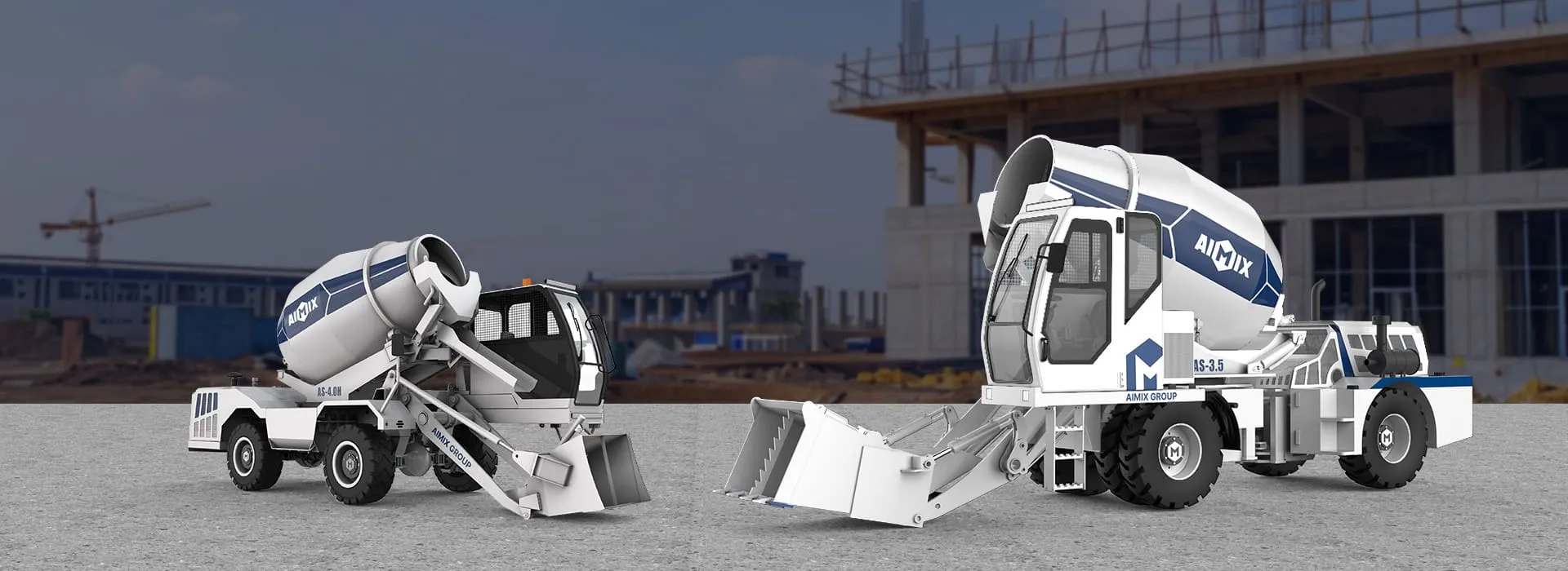 New Design Self Loading Mixer in AIMIX Group
