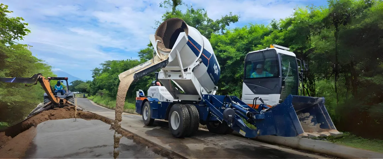 self load concrete mixer truck in AIMIX Group