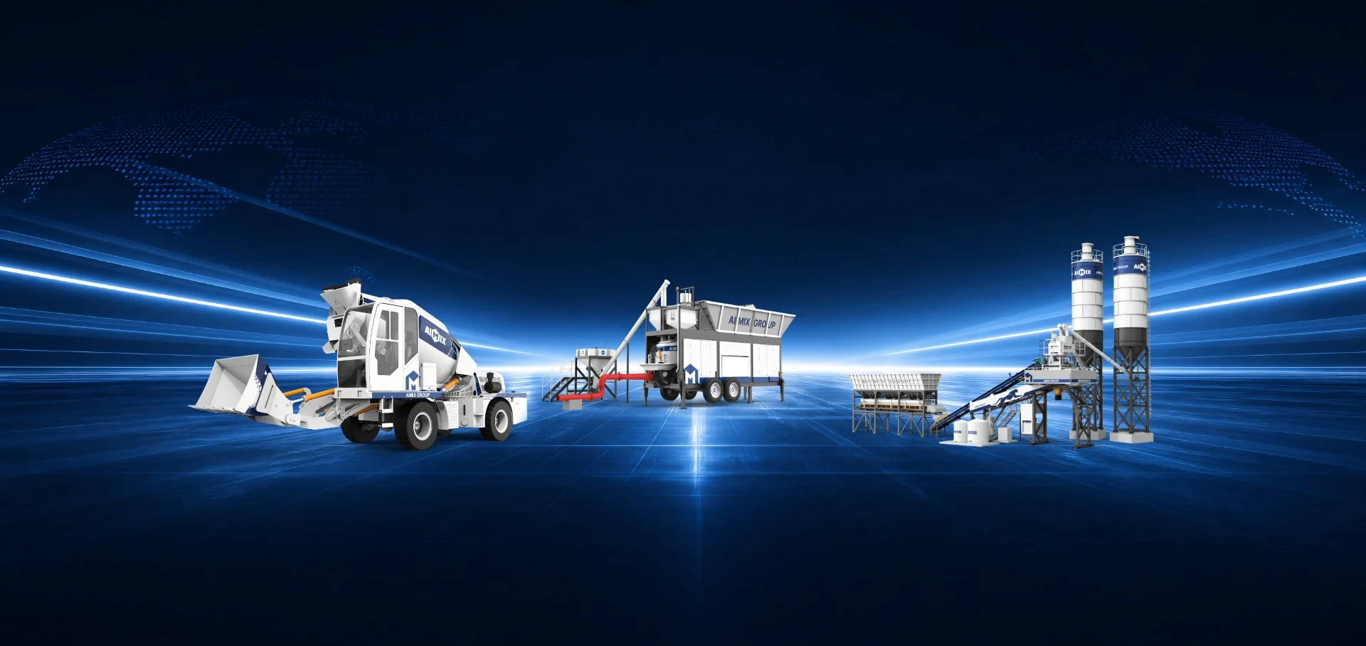 AIMIX new concrete machine solutions launching