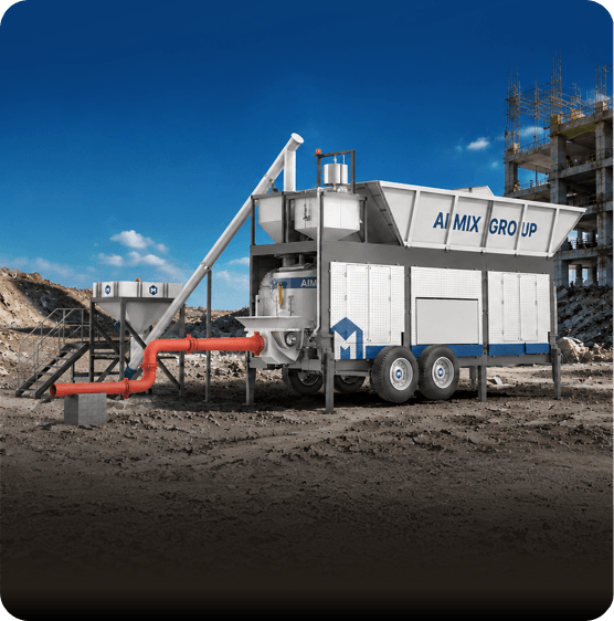 AJP40 Concrete Batching Mixing and Pumping Solution