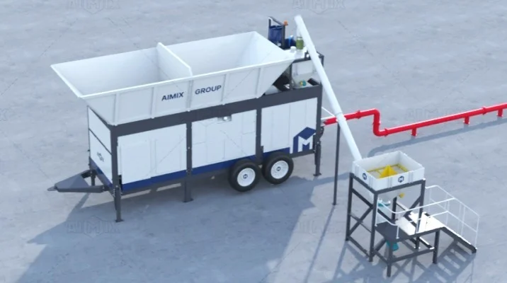 AJP40 integrated design for batching, mixing, and pumping