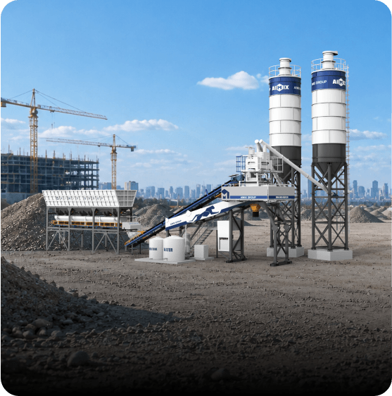 AJQ Quick Installation Concrete Production Solution