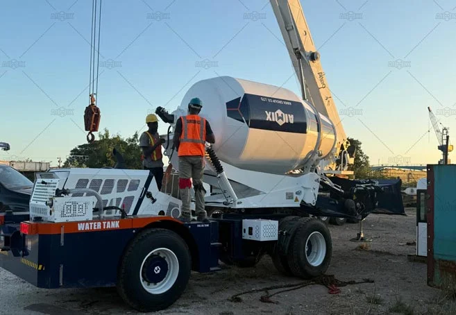AS-4.5 self loading mixer finished assembly and ready for Building Construction in Spanish Town