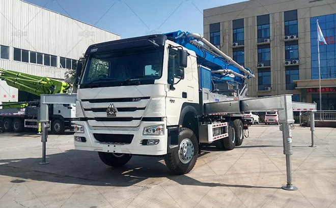 Truck-mounted Boom Concrete Pump for Construction
