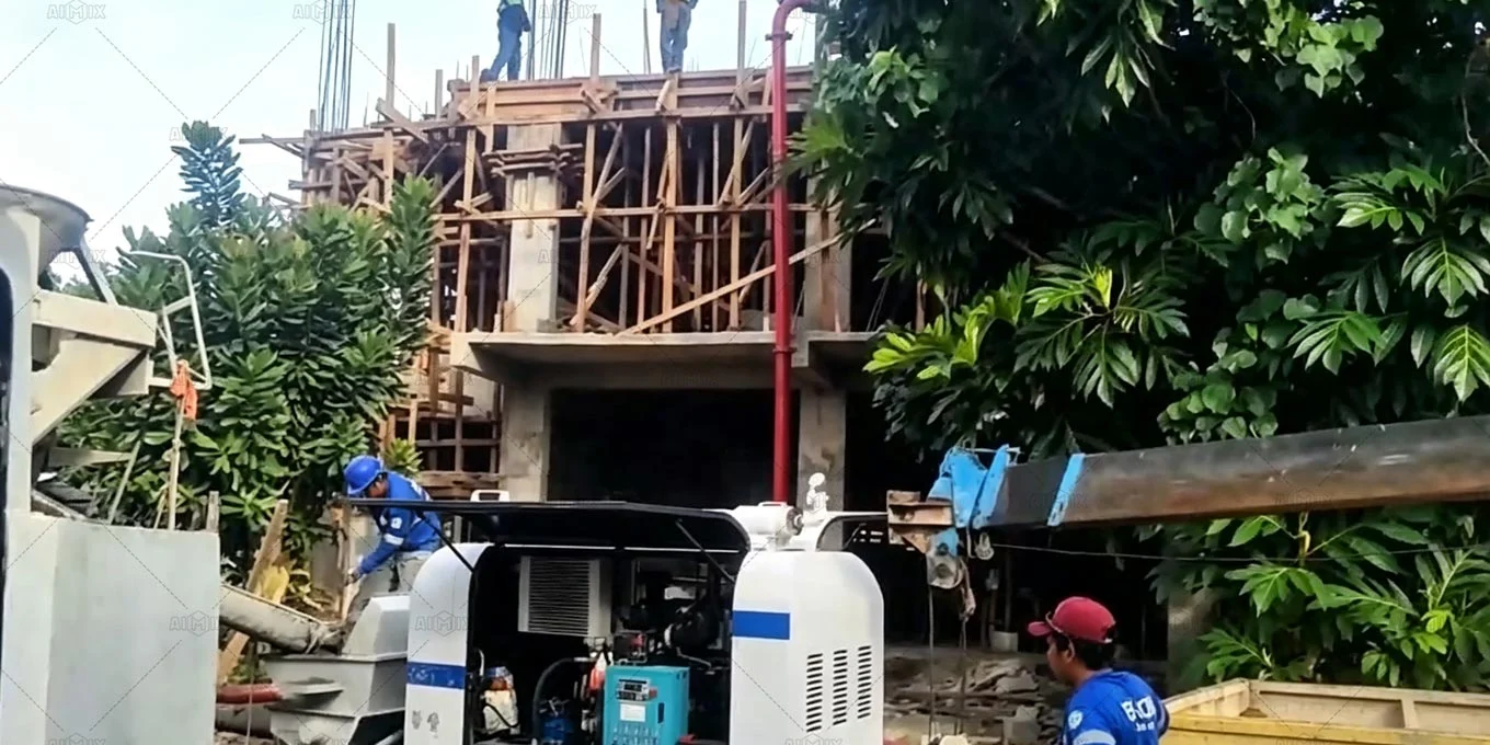 vertical pumping on-site