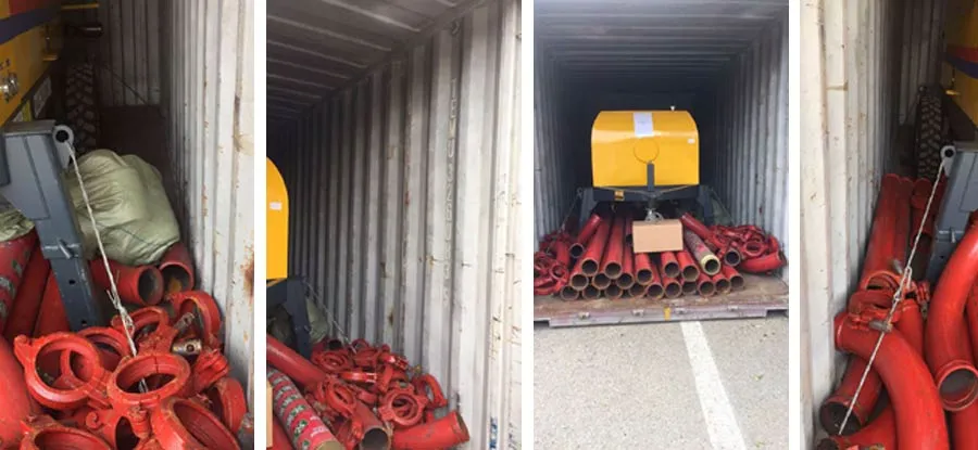 ABT30D electric concrete trailer pump