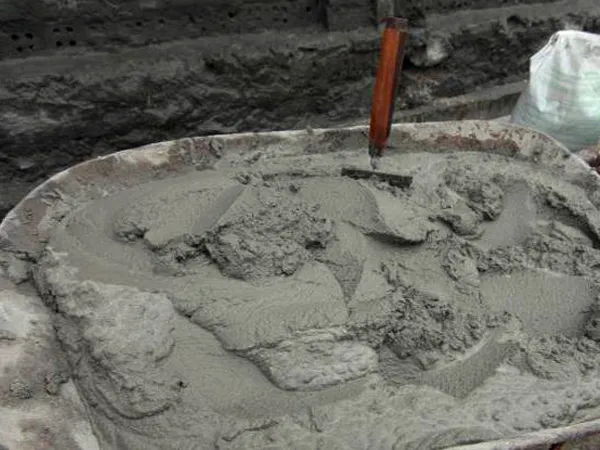 application of concrete mortar pump