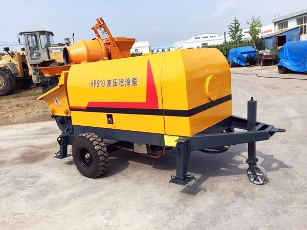 cement mortar concrete pumping machine