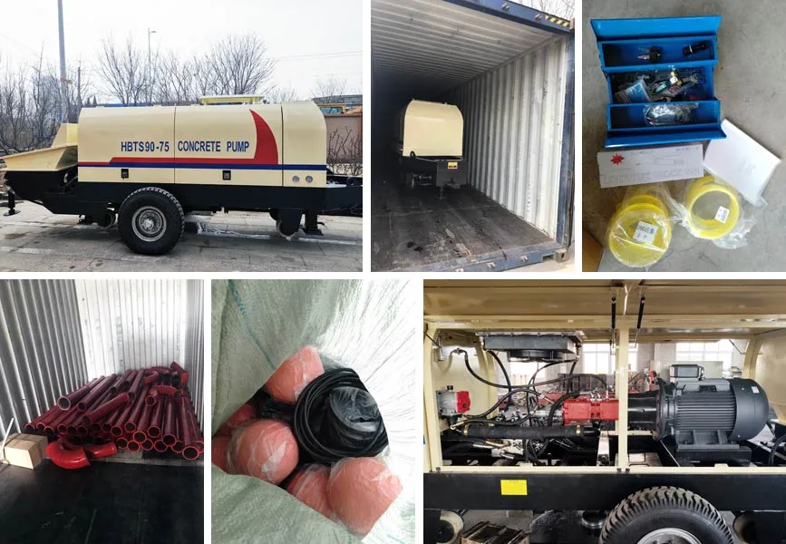 Exporting Concrete Pump to Korea