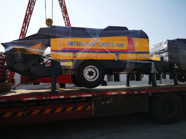 Loading Concrete Pump Machine