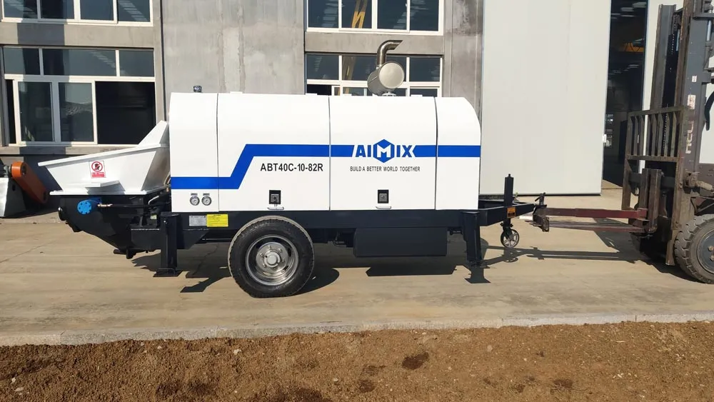 ABT40C Concrete Pump Delivering to Spain