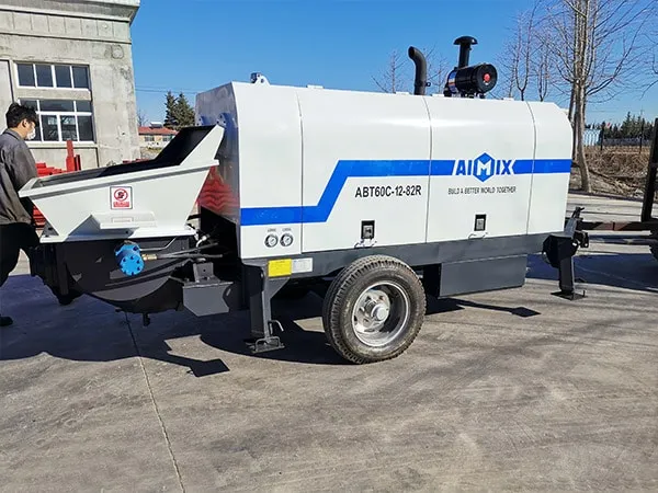 ABT60C Trailer Mounted Pump in Guinea