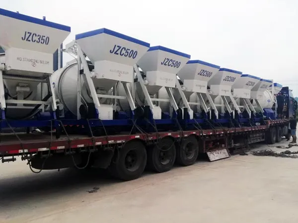 17 sets of Drum Mixers to Uzbekistan