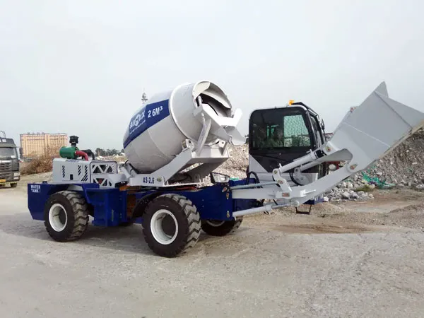 AS-2.6 Self Loading Concrete Mixer