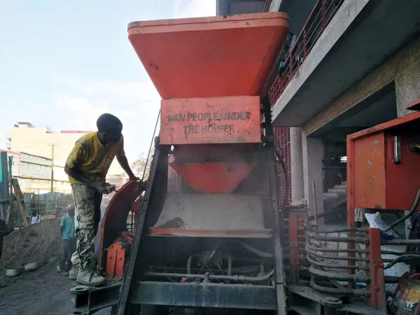 Concrete Mixer Pump for Building Construction in Africa