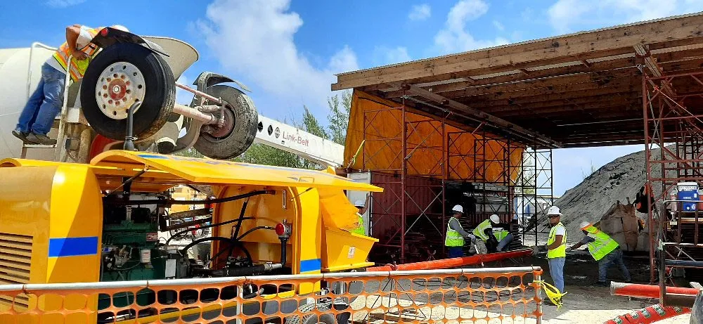 AIMIX ABT60C Concrete Pump In Diego Garcia