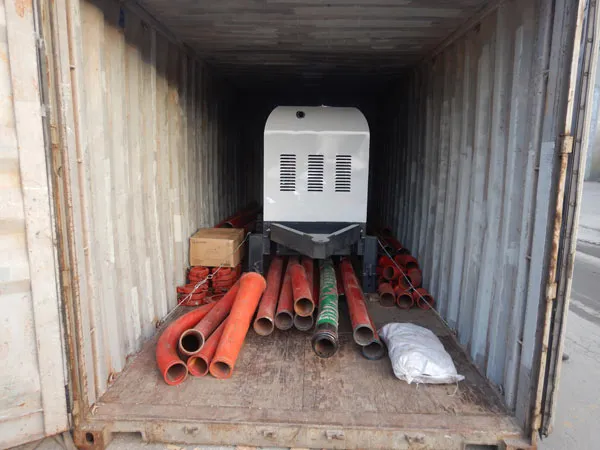 Delivery of ABT30C Diesel Concrete Pump