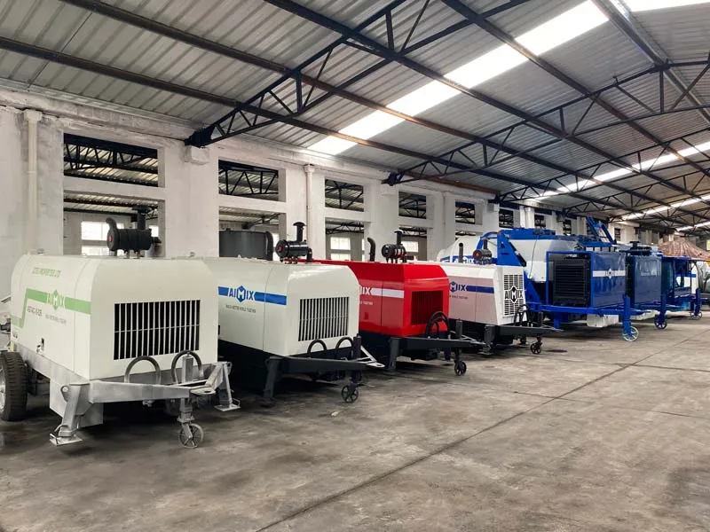 Aimix Concrete Pump Manufacturing in Factory