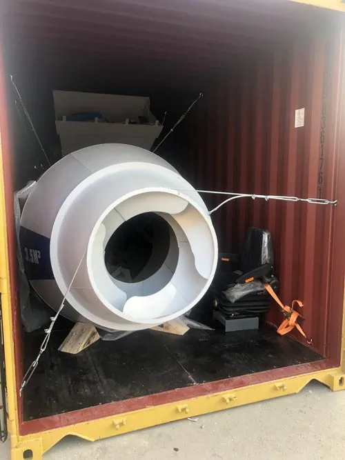 Loading Self Loading Mixer Drum