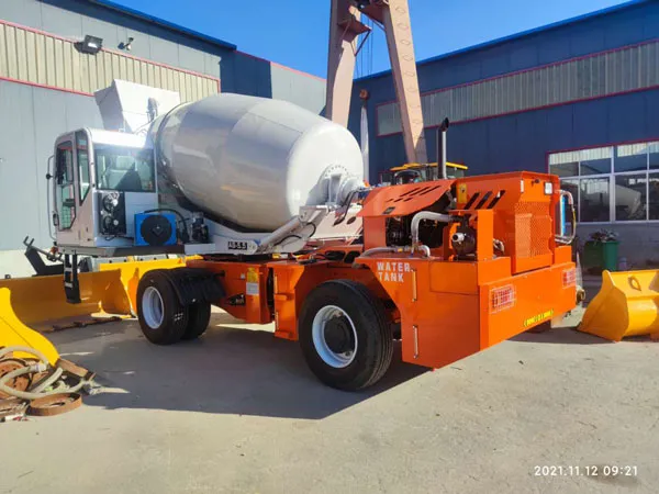 AS-5.5 Self Loading Mixer Testing in Aimix Factory