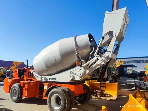 Self Loading Mixer Testing in Aimix Factory