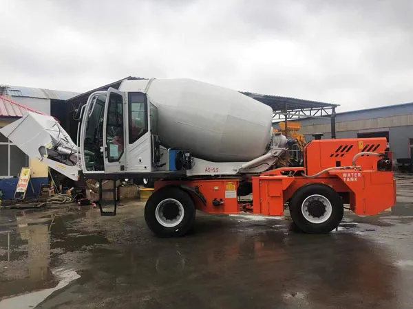 Testing Self Loading Mixer before Delivering to The Democratic Republic of the Congo