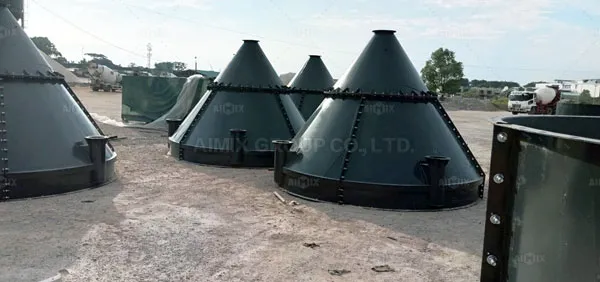 Installing Aimix AJ120 Concrete Plant in Indonesia