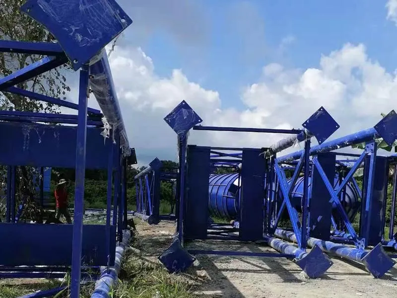 AJ180 Concrete Plant Installing