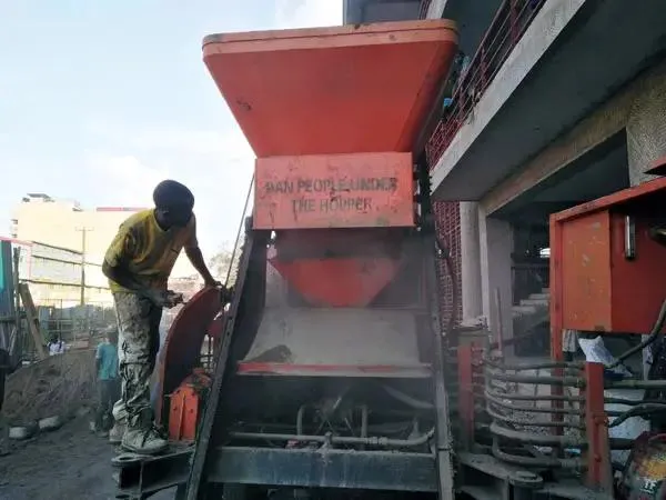 ABJZ40C Mixer Pump Working in Nigeria