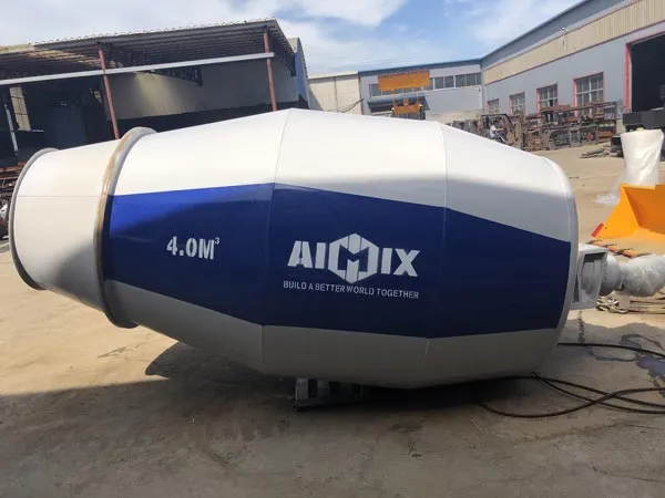 Disassembly Mixer Drum to export to Jamaica