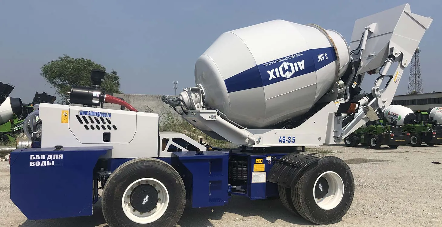 AS-3.5 Self-loading Mixer Truck to Semey, Kazakhstan