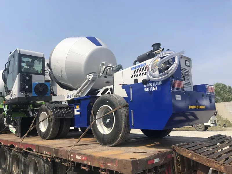 Delivering AS-3.5 Self Loader Transit Mixer to Semey, Kazakhstan