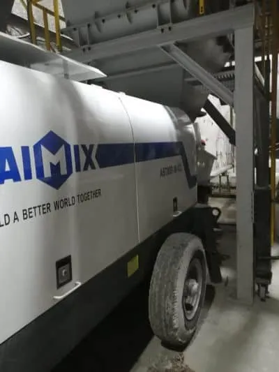 ABT80D Electric Concrete line Pump in Peru