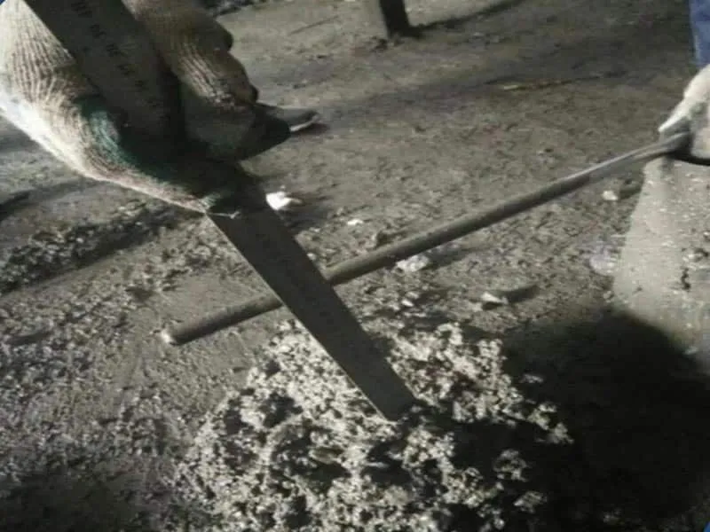 Testing Concrete Slump