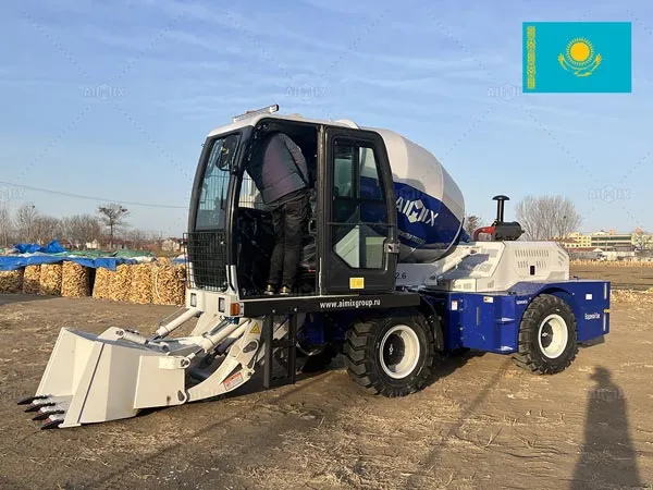 Delivery of AS-2.6 Self Loading Mixer to Aktobe, Kazakhstan