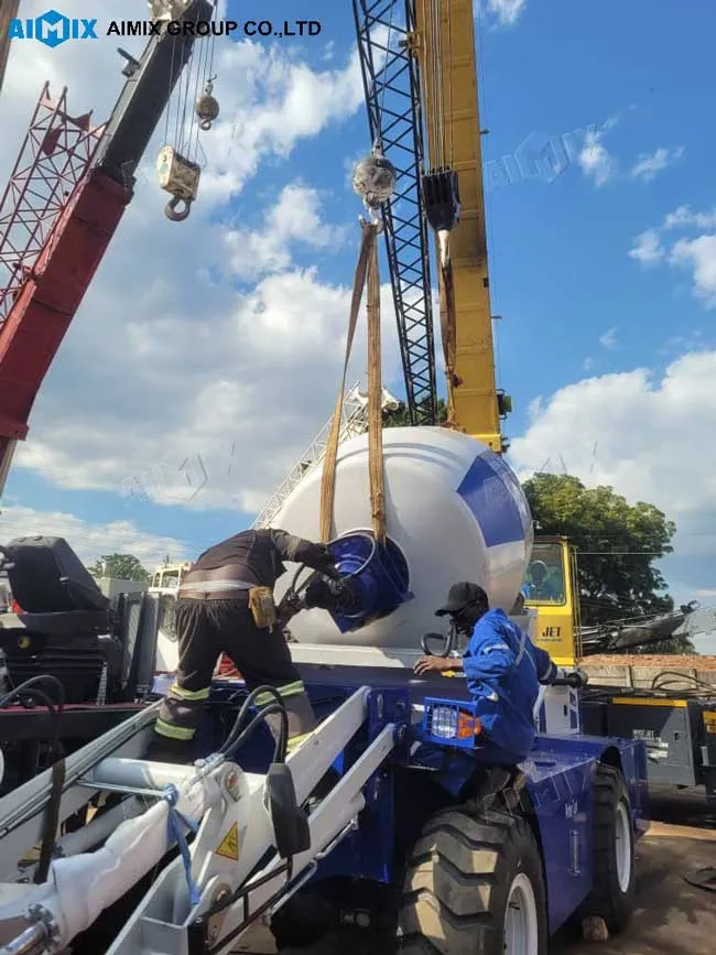 assembly of self loading mixer in Zimbabwe