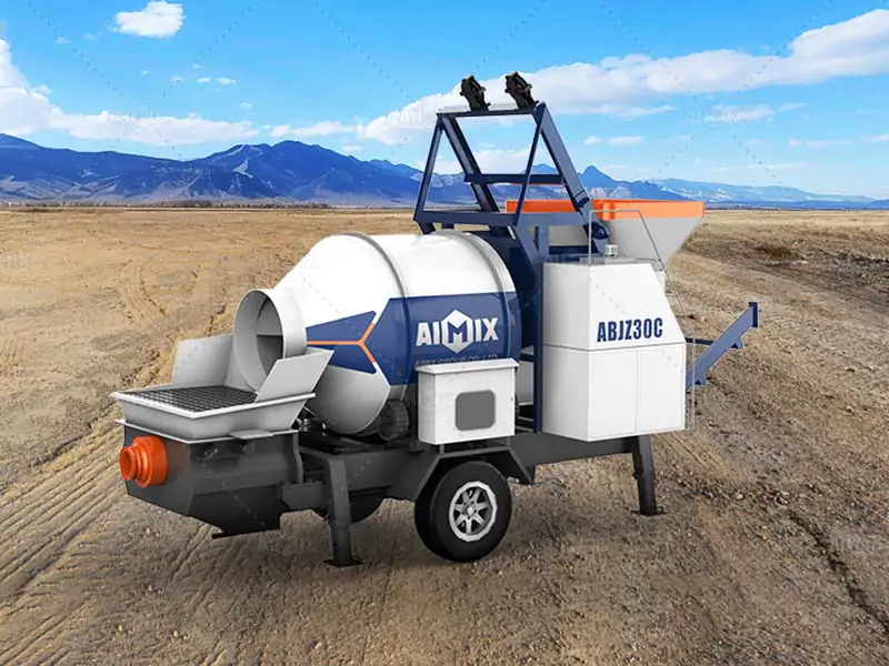 Concrete Mixer Pump in Dubai