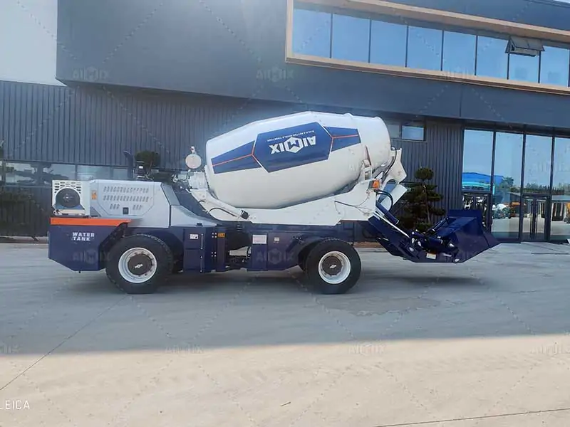 AS-5.5 Large Concrete Mixer Truck - Self Loaded