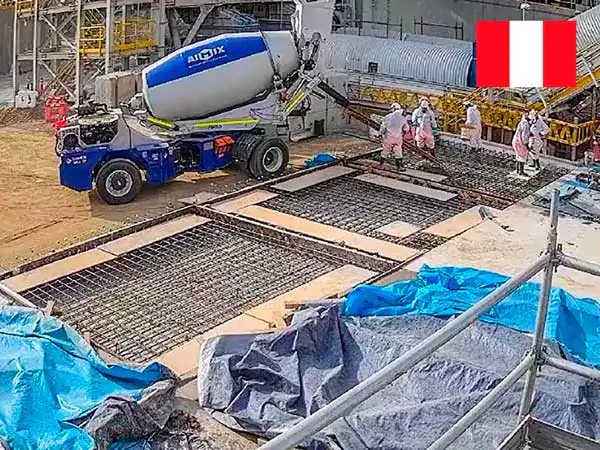 Self Loading Mixer Solution for Factory Expansion in Peru