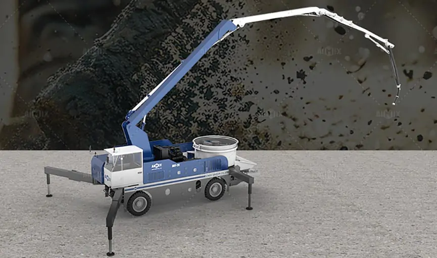 wheeled type boom mixer pump price in Kenya