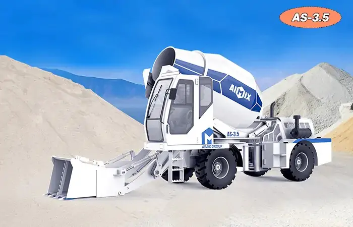 AS-3.5 Self Loading Concrete Mixer DR Congo